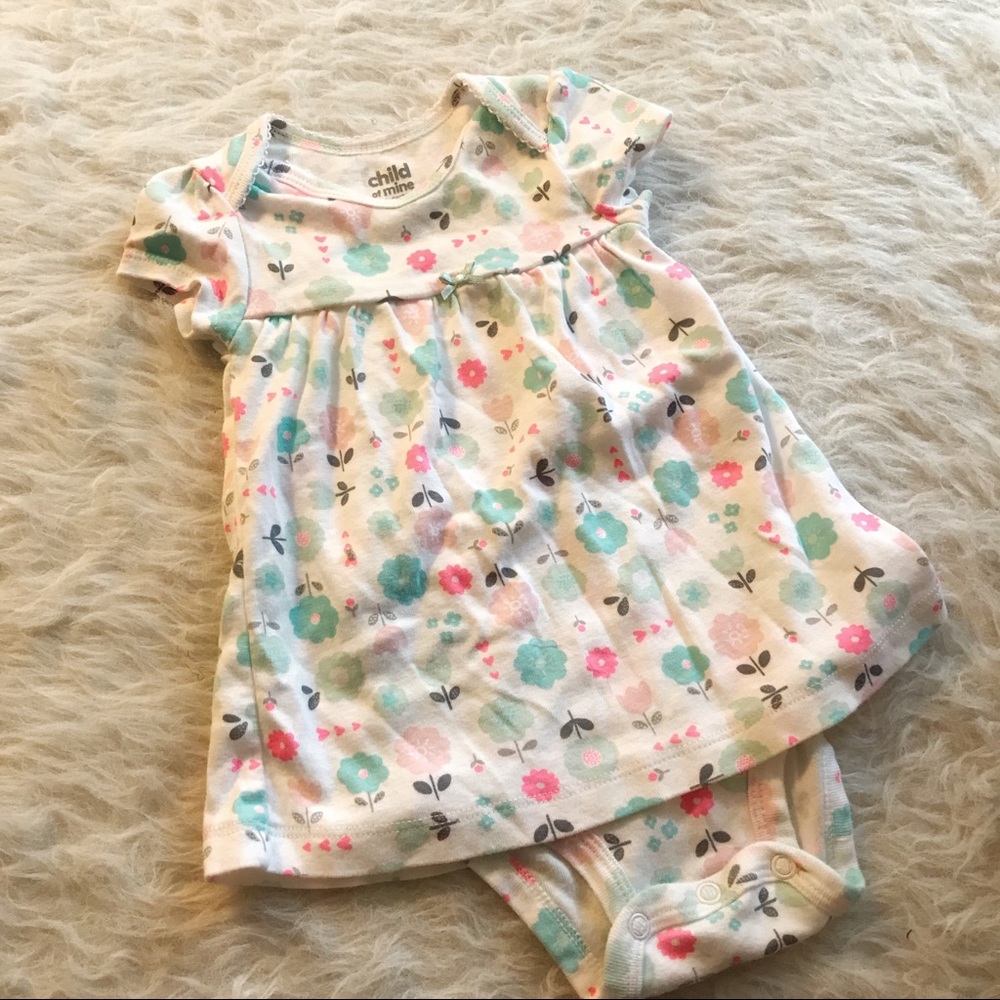 Carters One Piece Floral Dress 6-9 months